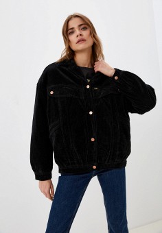 Куртка утепленная, Wrangler, цвет: черный. Артикул: RTLABA459601. Одежда / Верхняя одежда / Wrangler
