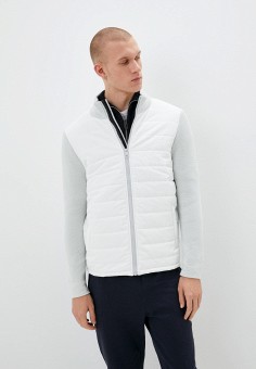 Куртка утепленная, Strellson, цвет: белый. Артикул: RTLABA521201. Одежда / Верхняя одежда / Демисезонные куртки