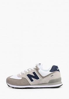 Кроссовки, New Balance, цвет: серый. Артикул: RTLABA534601. Обувь / Кроссовки и кеды