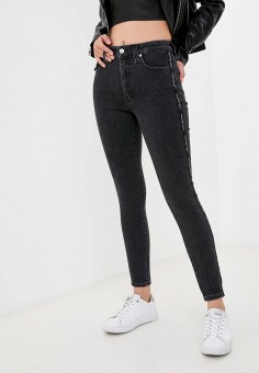Джинсы, Calvin Klein Jeans, цвет: серый. Артикул: RTLABA553601. Одежда / Джинсы / Узкие джинсы
