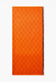 Платок, Pinko, цвет: оранжевый. Артикул: RTLABA718901. Аксессуары / Платки и шарфы / Платки