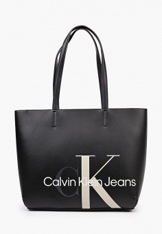 Сумка, Calvin Klein Jeans, цвет: черный. Артикул: RTLABA827601. Calvin Klein Jeans