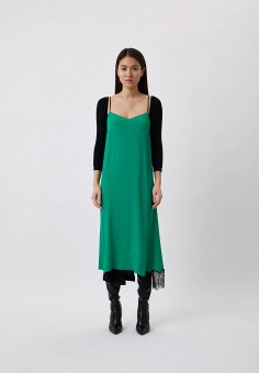 Платья 2 шт., N21, цвет: зеленый, черный. Артикул: RTLABA914601. Premium / Одежда / N21
