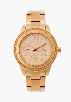 Часы Fossil ES5078, цвет: золотой 
