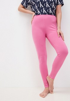 Леггинсы домашние, Calvin Klein Underwear, цвет: розовый. Артикул: RTLABA968501. Calvin Klein Underwear