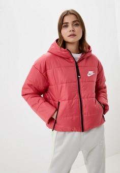Куртка утепленная, Nike, цвет: розовый. Артикул: RTLABB149701. Одежда