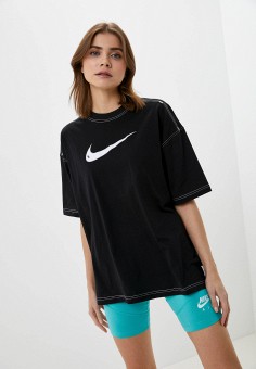 Футболка, Nike, цвет: черный. Артикул: RTLABB150201. Одежда / Футболки и поло