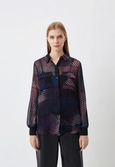 Блуза и топ, DKNY, цвет: черный. Артикул: RTLABB201201. Одежда / DKNY