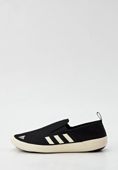 Слипоны, adidas, цвет: черный. Артикул: RTLABB920501. Обувь / adidas