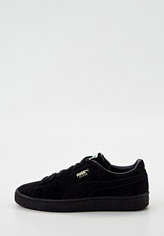 puma suede black gum