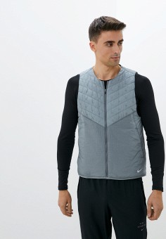 Жилет утепленный Nike M NK AROLYR VEST NFS, цвет: голубой, RTLABX784602 —  купить в интернет-магазине Lamoda