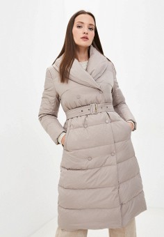 Пуховик, Savage, цвет: бежевый. Артикул: SA004EWKPDR6. Savage