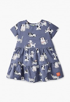 Платье, Sela, цвет: серый. Артикул: SE001EGMNDY2. Новорожденным / Одежда