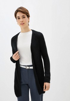 Кардиган, Sela, цвет: черный. Артикул: SE001EWIWNI2. Sela