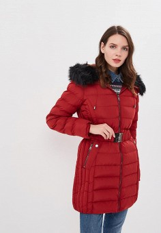 Куртка утепленная, Softy, цвет: красный. Артикул: SO017EWDHXZ1. Одежда / Верхняя одежда / Softy