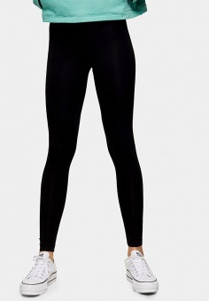 Леггинсы, Topshop, цвет: черный. Артикул: TO029EWMKBY8. Topshop