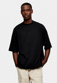 Футболка, Topman, цвет: черный. Артикул: TO030EMMDUP8. Topman