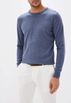 Джемпер, Tom Tailor, цвет: синий. Артикул: TO172EMGBEZ4. Одежда / Джемперы, свитеры и кардиганы / Джемперы и пуловеры