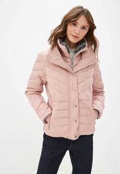Куртка утепленная, Tom Tailor, цвет: розовый. Артикул: TO172EWGBKP9. 