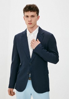 Пиджак, Trussardi, цвет: синий. Артикул: TR002EMMSJK7. Premium / Одежда