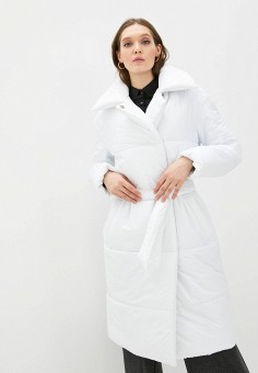 Куртка утепленная, TrendyAngel, цвет: белый. Артикул: TR015EWLGTO9. Одежда / Верхняя одежда / TrendyAngel