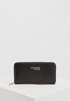 Кошелек, Trussardi Jeans, цвет: черный. Артикул: TR016BWDOIJ3. 
