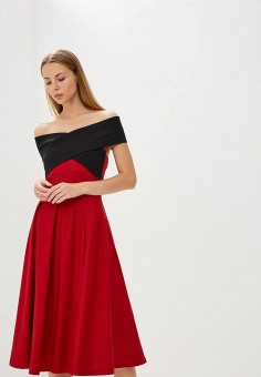 Платье, Tutto Bene, цвет: красный. Артикул: TU009EWBCRG1. Одежда / Tutto Bene