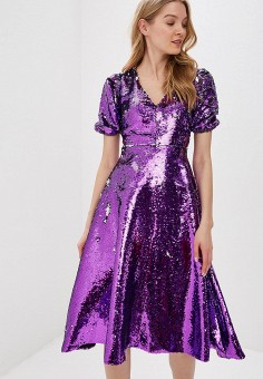 Платье, Tutto Bene, цвет: фиолетовый. Артикул: TU009EWEXNZ0. Одежда / Tutto Bene