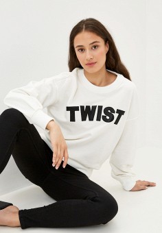 Свитшот, Twist & Tango, цвет: белый. Артикул: TW010EWJRLD0. Twist & Tango