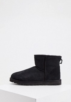 Угги, UGG, цвет: черный. Артикул: UG002AMLJEQ1. Обувь / Сапоги  / Угги и унты