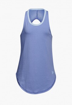 Майка спортивная, Under Armour, цвет: синий. Артикул: UN001EGEONT1. Under Armour