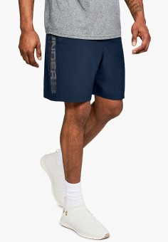 Шорты спортивные, Under Armour, цвет: синий. Артикул: UN001EMMKKU6. Одежда / Шорты