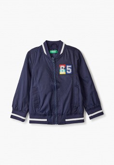 Куртка, United Colors of Benetton, цвет: синий. Артикул: UN012EBMHIT5. United Colors of Benetton