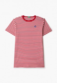 Футболка, United Colors of Benetton, цвет: красный. Артикул: UN012EBMHJG9. United Colors of Benetton
