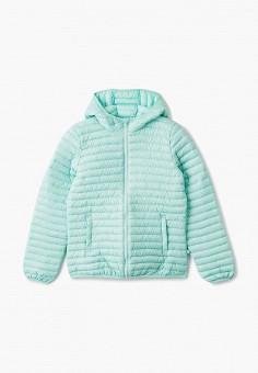 Куртка утепленная, United Colors of Benetton, цвет: бирюзовый. Артикул: UN012EGMHJN0. United Colors of Benetton