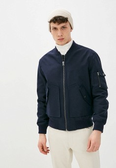 Куртка, United Colors of Benetton, цвет: синий. Артикул: UN012EMMHEM4. United Colors of Benetton