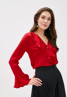 Блуза, Wallis, цвет: красный. Артикул: WA007EWHOFH9. Wallis