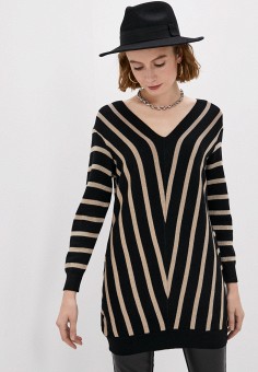 Пуловер, Yumi, цвет: черный. Артикул: YU001EWLPQN7. Yumi