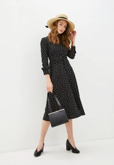 Платье, Zarina, цвет: черный. Артикул: ZA004EWLTUI9. Zarina