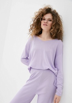 Пуловер, Zarina, цвет: фиолетовый. Артикул: ZA004EWLTUP3. Zarina