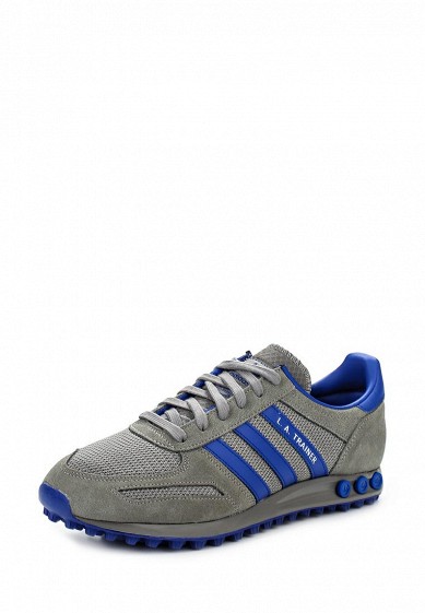 Adidas la trainer grey and blue outlet