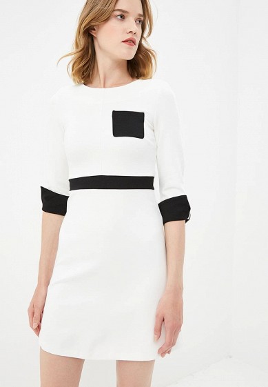 Платье, French Connection, цвет: белый. Артикул: FR003EWCENI2. Одежда