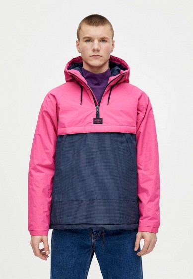 Куртка утепленная, Pull&Bear, цвет: мультиколор. Артикул: IX001XM001AE. Одежда / Верхняя одежда / Пуховики и зимние куртки
