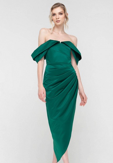 Зеленые женские вечерние платья — купить в интернет-магазине Ламода