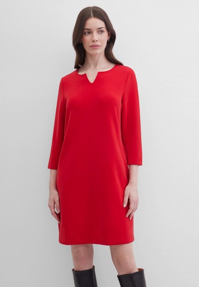 open lace back dress GERRY WEBER Elegant Dress Red  Burgess Department Store