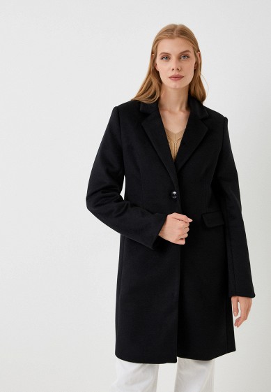 Пальто с запахом без пуговиц — купить в интернет-магазине Ламода