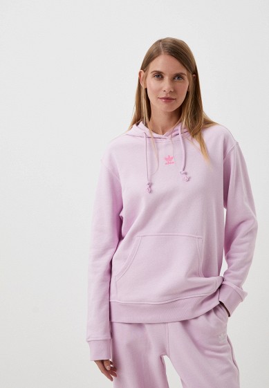 Adidas baby pink top hoodie