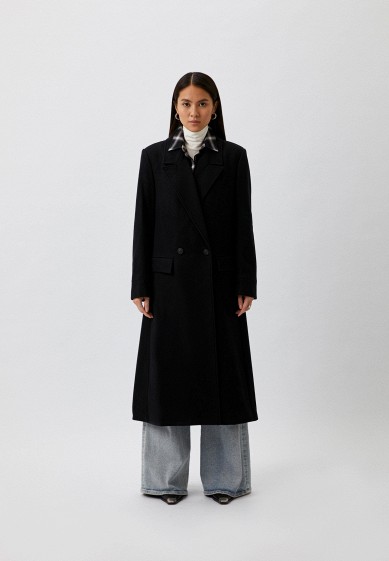 Женские двубортные пальто Trussardi — купить в интернет-магазине Ламода