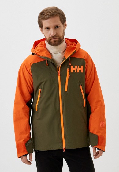 Куртка сноубордическая Helly Hansen STUBEN JACKET, цвет: хаки, RTLADB924301  — купить в интернет-магазине Lamoda