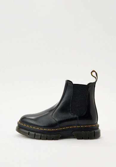 Dr. Martens Rikard Chelsea Black Polished Smooth RTLADD736602 Lamoda